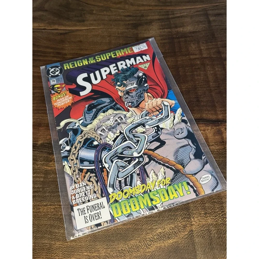 Superman No. 78, June 1993 DC Comics NEW! Unread, High Grade‎